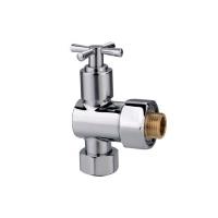 Вентиль запорный угловой для П С 3 4x1 2 вн. нар. крест