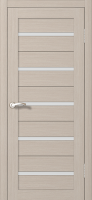 Дверное полотно NIKI 55 700 2000 ПВХ дуб светлый стекло матовое