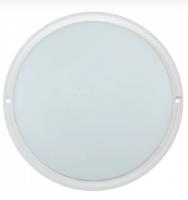 Светильник светодиодный ДБП-18w 4000К 1200Лм IP54 круглый пластиковый белый IEK