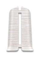 Заглушка правая для плинтуса Ясень бьянко 255, Деконика