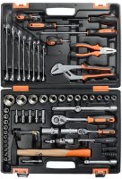 Набор инструментов 1/2" 1/4" CrV в кейсе 76 предм Вихрь