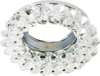 Светильник встраиваемый CD4141 MR16 G5.3 с прозрач. стеклом, хром 19286 FERON
