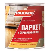 Лак паркетный L10  0,75л п/матовый PARADE