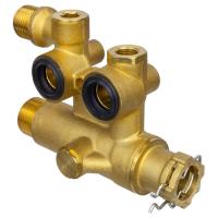 .1925348V Водоблок левая часть в сборе