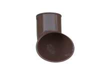 Слив трубы  водосток ПВХ (корич) Альта-Профиль