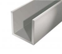 Швеллер алюминиевый 15 20 15 1,5мм, 2м (без покрытия 500)