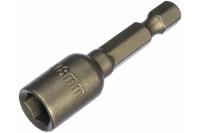 Бита для шурупов и болтов с торцевой головкой 8мм, L48мм, кованая  УСПЕХ