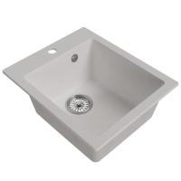 Мойка ML-GM14 ультра-белая  (341), 420*500*190мм NEW