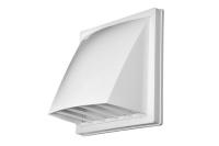 Стенной  вытяжной выход с обр. клапаном 150х150 с фланцем d100 1515К10ФВ