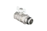 Кран шар. американка  3/4" Вн-Нр БЕЛАЯ баб. V&G-104202