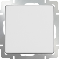 Выключатель одноклавишный WL01-SW-1G   (белый)