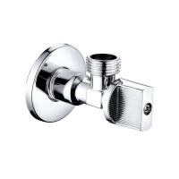 .Кран шар. угловой с отражателем IDDIS 1 2  3 4 латунь 910B0P1B4CZ