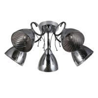 ,Люстра потолочная 12194 5CR+PBK SM