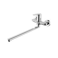 Смеситель для ванны IDDIS ZODIAC X ZDXSBL2i10WA с длинным изливом