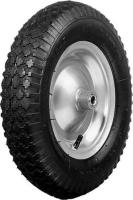 .Ремкомплект-Колесо пневмат.СК-2, 4"/380 мм, (для тачки арт.39904) стальн диск, подшипник 16мм СИБИН