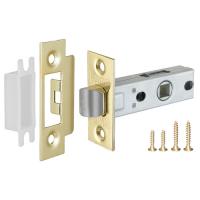 Защелка врезная PUNTO L45-8 GP золото