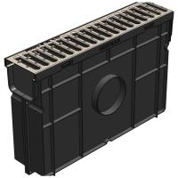 08078 Комплект GidrolicaLight пескоуловитель10.11,5.32-пласт с решеткой пластиковой РВ-10.11.50