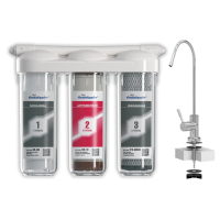 Фильтр для очистки 2СОВ 3-х ступенчатый с отдельным краном тип Антижелезо Аквабрайт