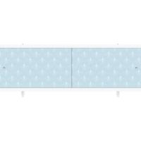 Экран под ванну 1,7 м МЕТАКАМ пластик голубой Иней