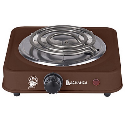 Эл. плита ВАСИЛИСА ВА-901 спираль одноконфорочная