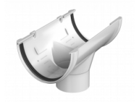 Воронка жёлоба водосток ПВХ (белый) ТЕХНОНИКОЛЬ