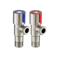 .Кран угловой, с отражателем, 1 2  1 2, кран-букса, нержавеющая сталь, 2 шт, IDDIS, 910S0Z5C2CZ
