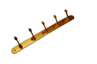 Крючок на планке №5 золото (8)