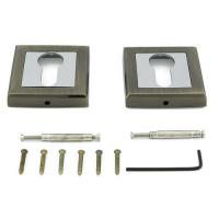 Накладка на цилиндр City collection CS ET AB CP бронза хром(квадр.) PALLADIUM