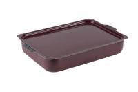 Противень 190 250мм, мет.крышка, покрытие  Кружева