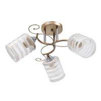 Люстра потолочная 12267 3CPGD+CR CL+WG