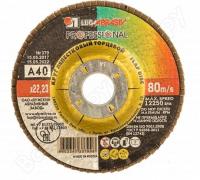 Круг лепестковый торцевой 115 22,2мм Р60   ЛУГА