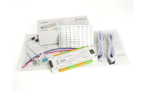 .LD002  лестничный контроллер для светодиодной ленты 12/24V IP20 FERON