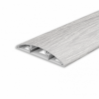 .Наличник дверной IDEAL ПВХ с кабель каналом 214-Дуб серый