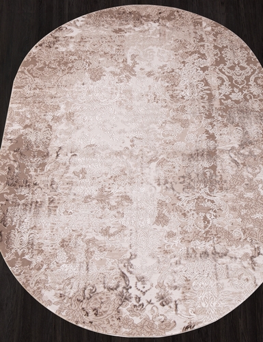 Ковер Турция ARMINA 03708A OVAL BROWN/BROWN 1,6*2,3