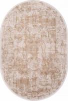 Ковер Турция LISSABON KARMEN HALI SI023B OVAL BROWN BROWN 1,56*2,3 м
