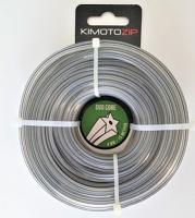 Леска для триммера звезда 4,0мм 15м (Duo Core с армирующей жилой) 193125 KIMOTOZIP