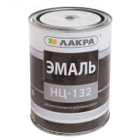 Эмаль НЦ-132  серый  банка 0.7кг ЛАКРА