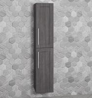 Шкаф-пенал  Венера 30  подвес.2 двери ДУБ ШАЛЕ ГРАФИТ (САНТА)