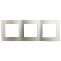 Рамка на 3 поста, ЭРА 12, шампань12-5003-04