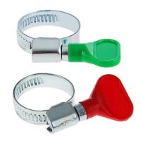 Хомут червячный с ключом 20-32