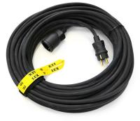 Удлинитель силовой без катушки 20м LUX УС1-E-20(У-161) КГ 3 2,5 16А розетка с з к