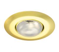 Светильник  WL-273 1xR50 мат. золото круглый АКЦЕНТ