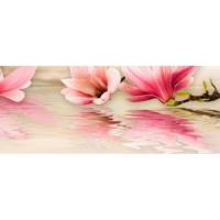 Панно МИРАЖ 4 серо-розовый