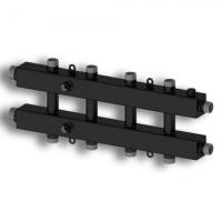 Гидравлич. колл-тор унив. КМ5 (70кВт) 625х245х90 патр. котла 1 1/4" потреб. 1" контур. 5 черн. СЕВЕР