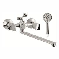 Смеситель для ванны AQUAKRATOS АК4104  1 2  м к гусак L 325мм латунь RUS