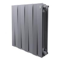 New Радиатор ROYAL THERMO PianoForte 500/Silver Satin (8 секций)