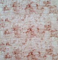 Панель стеновая 3D 70 77 0,3см самоклеящаяся, мраморный кирпич красный