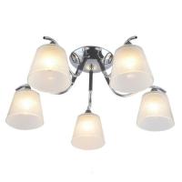 Люстра потолочная 13147/5CR+BK WT