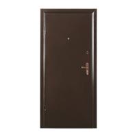 Дверь метал.VALBERG Сити-2 880 2050 левая (медь,медь 66 мм, 2 замка Просам,глазок)