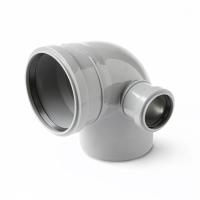 Отвод 87  - 110 РР с отводом на 50 РР (правое)